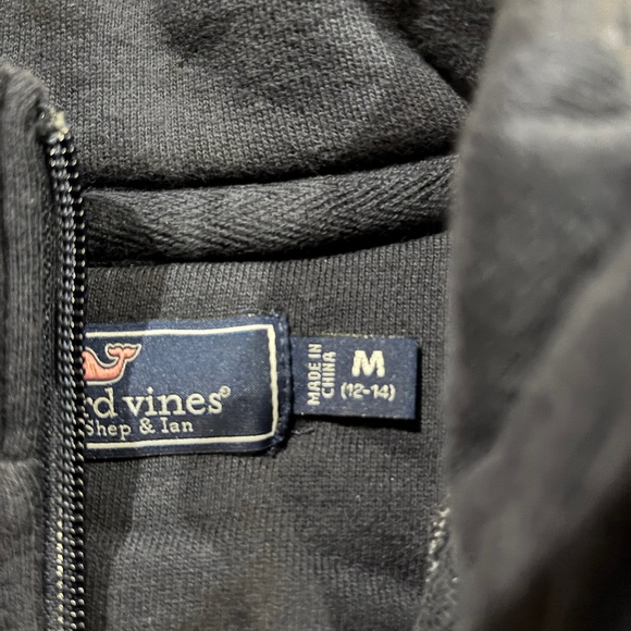 Vineyard Vines Youth Medium 10/12 Navy Pullover Sweater - Picture 3 of 5